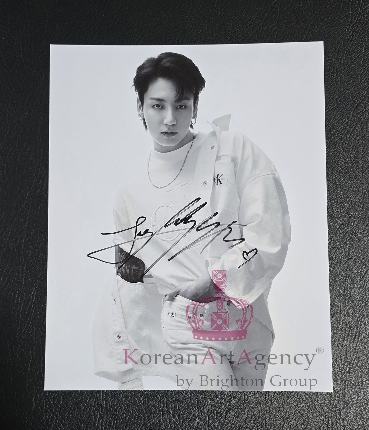 BTS Jungkook 10inches Autograph