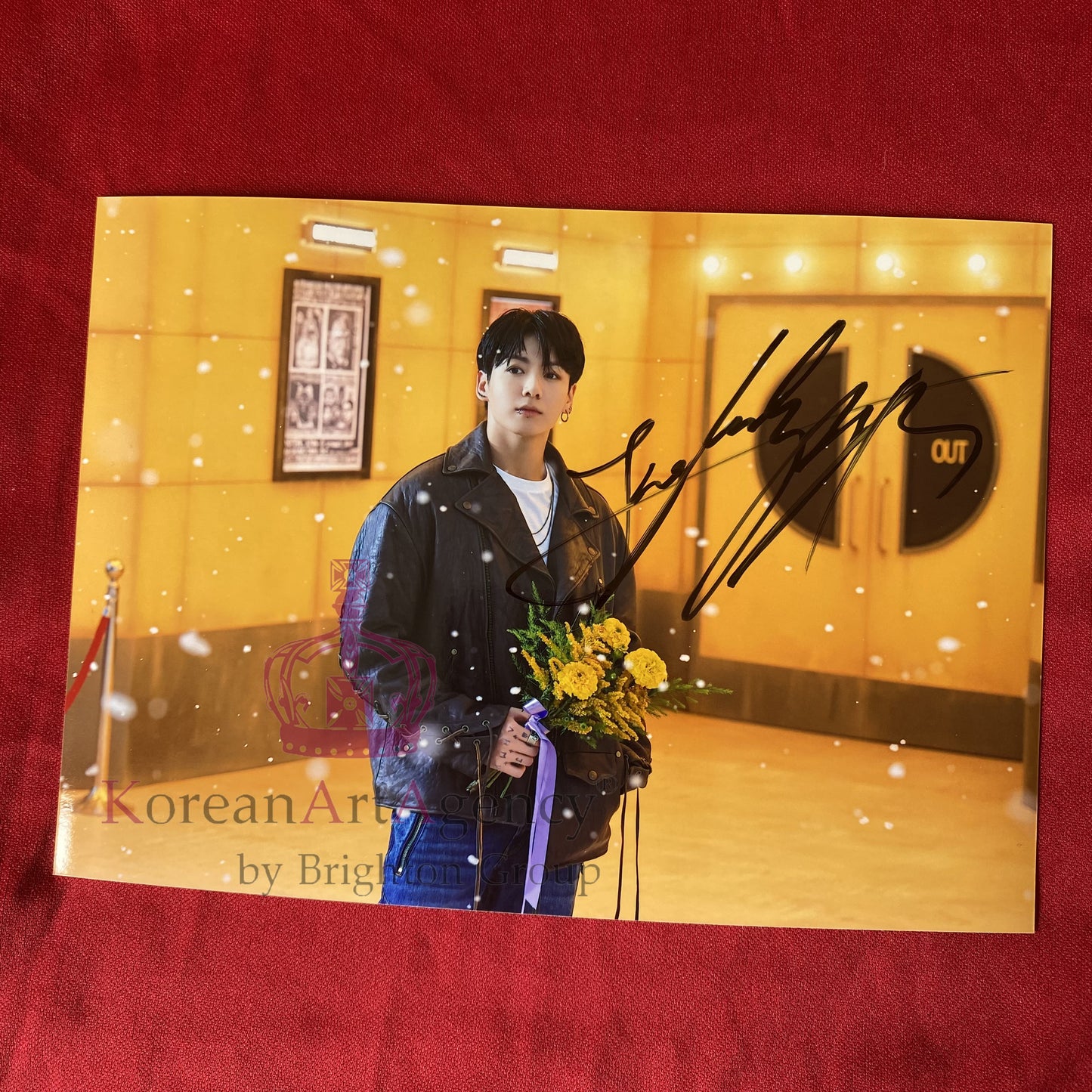 BTS Jungkook 7inches Autograph