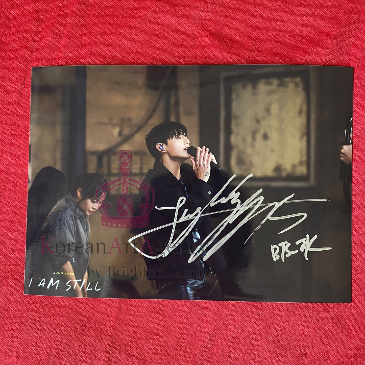BTS Jungkook 7inches Autograph