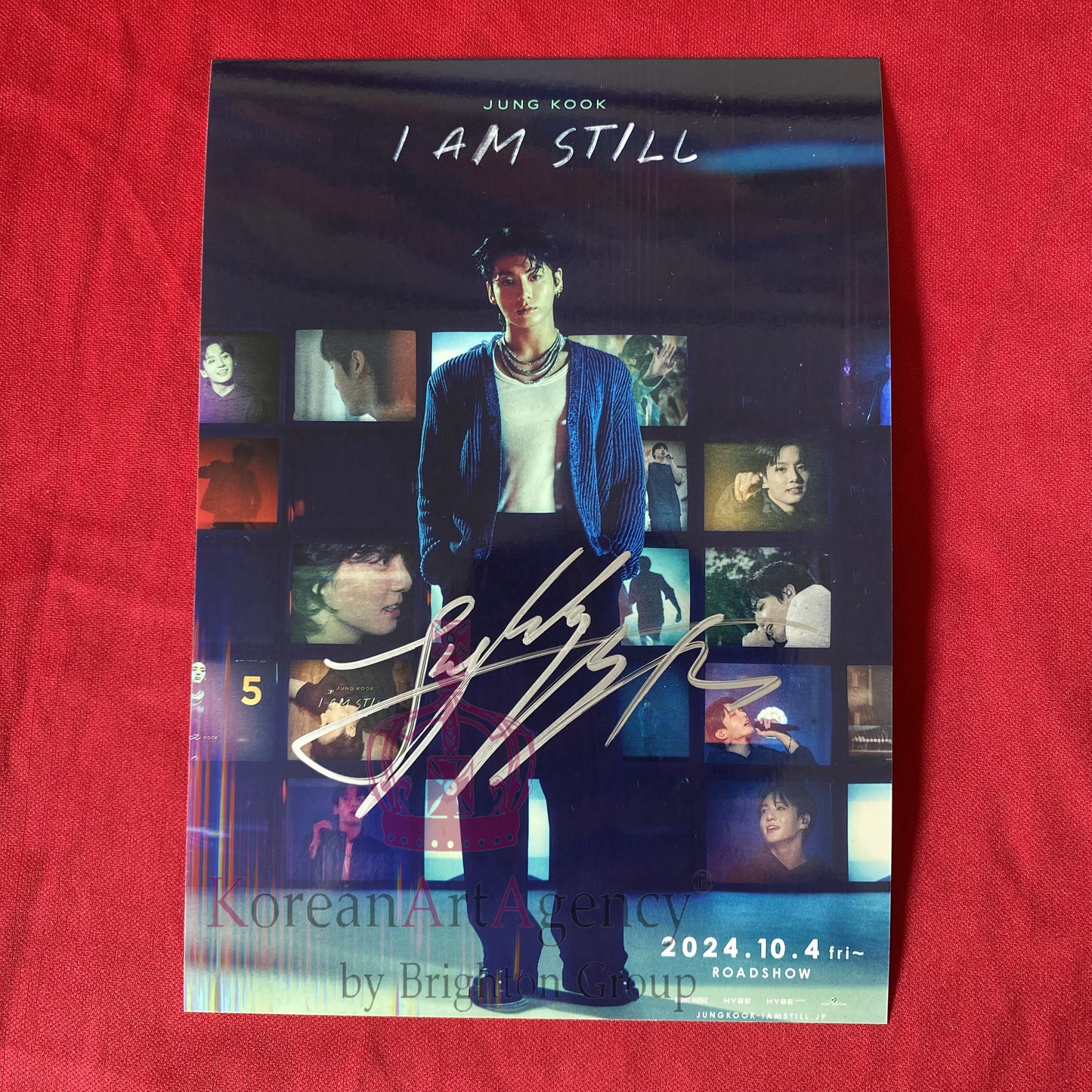 BTS Jungkook 7inches Autograph