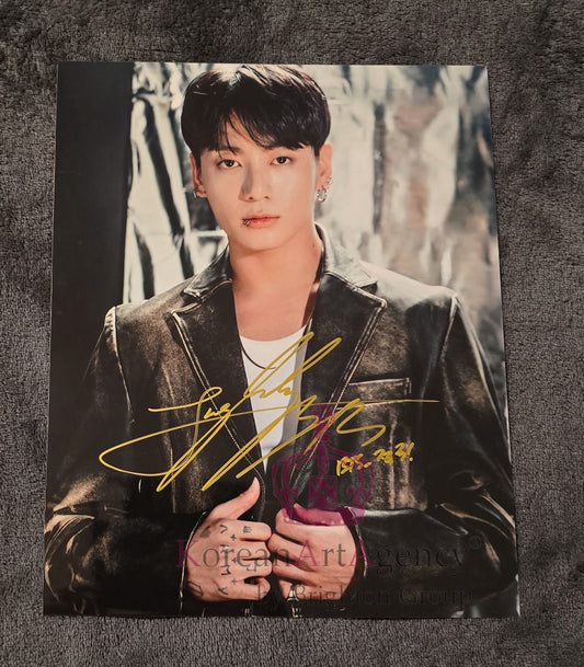 BTS Jungkook 10inches Autograph