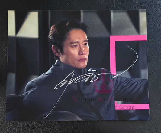 Squid Game Lee Byung Hun 10 inches Autograph