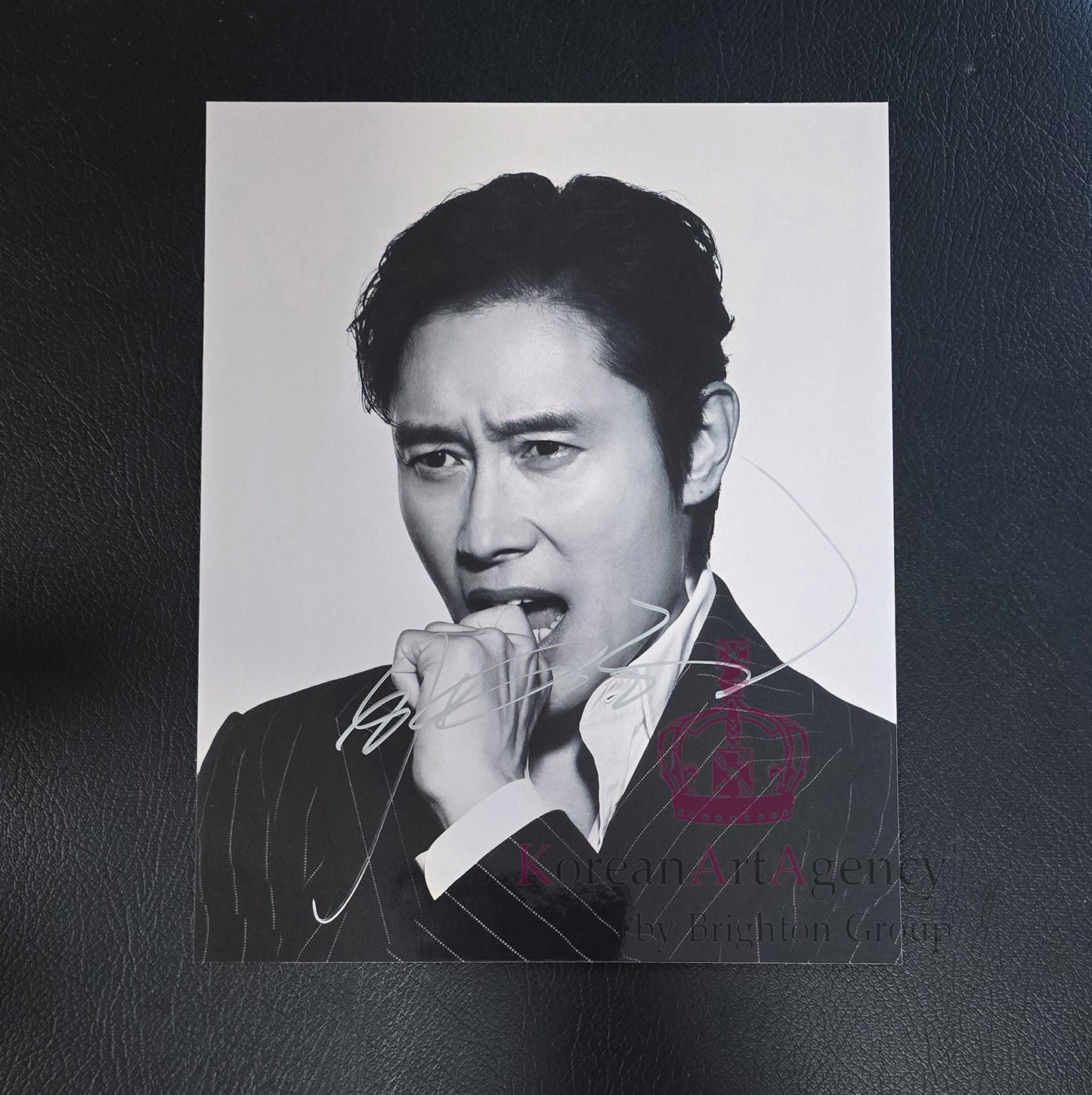 Squid Game Lee Byung Hun 10 inches Autograph