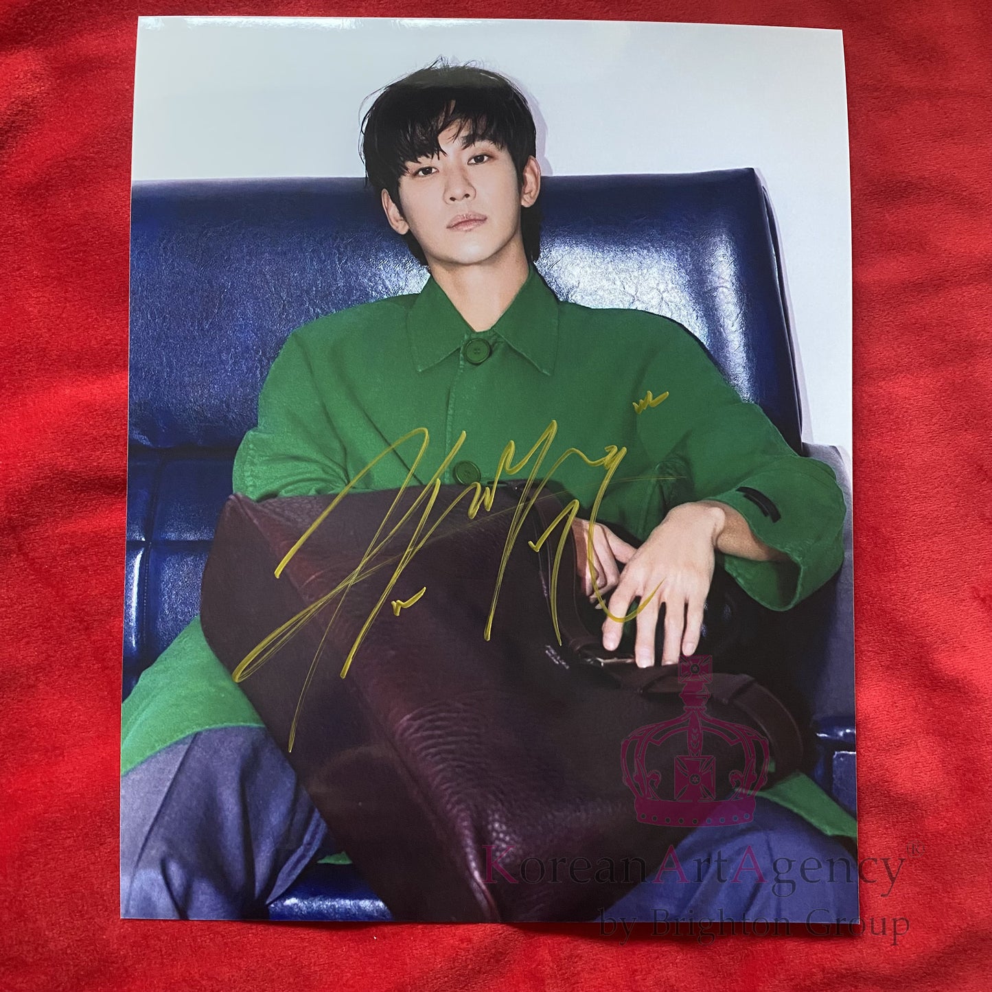 Kim Soo Hyun Autograph – Authentic 10" Signed Photo | Ships in up to 20 Days (Holiday & Customs Delay)