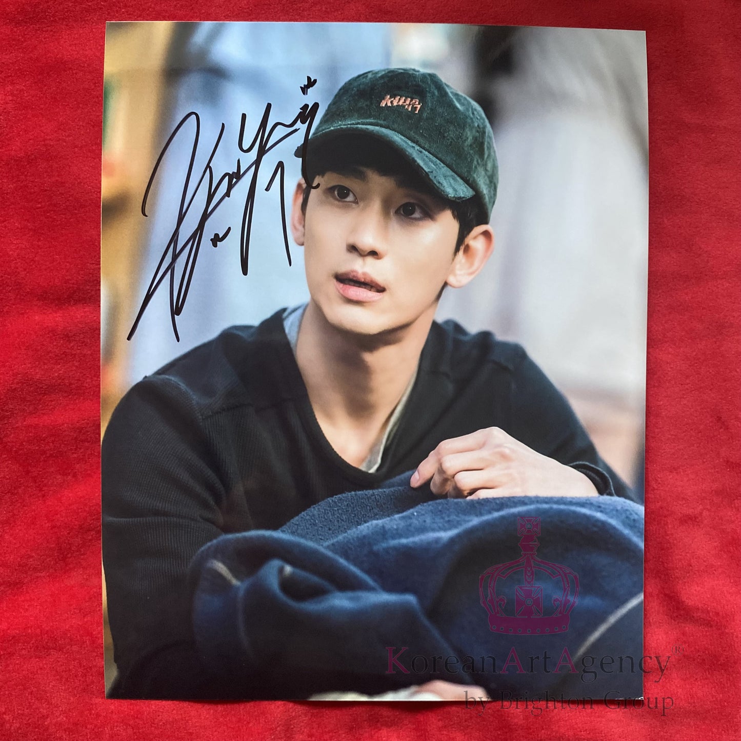 Kim Soo Hyun Autograph – Authentic 10" Signed Photo | Ships in up to 20 Days (Holiday & Customs Delay)