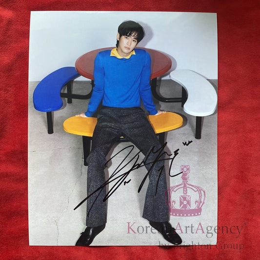 Kim Soo Hyun Autograph – Authentic 10" Signed Photo | Ships in up to 20 Days (Holiday & Customs Delay) (Copy)