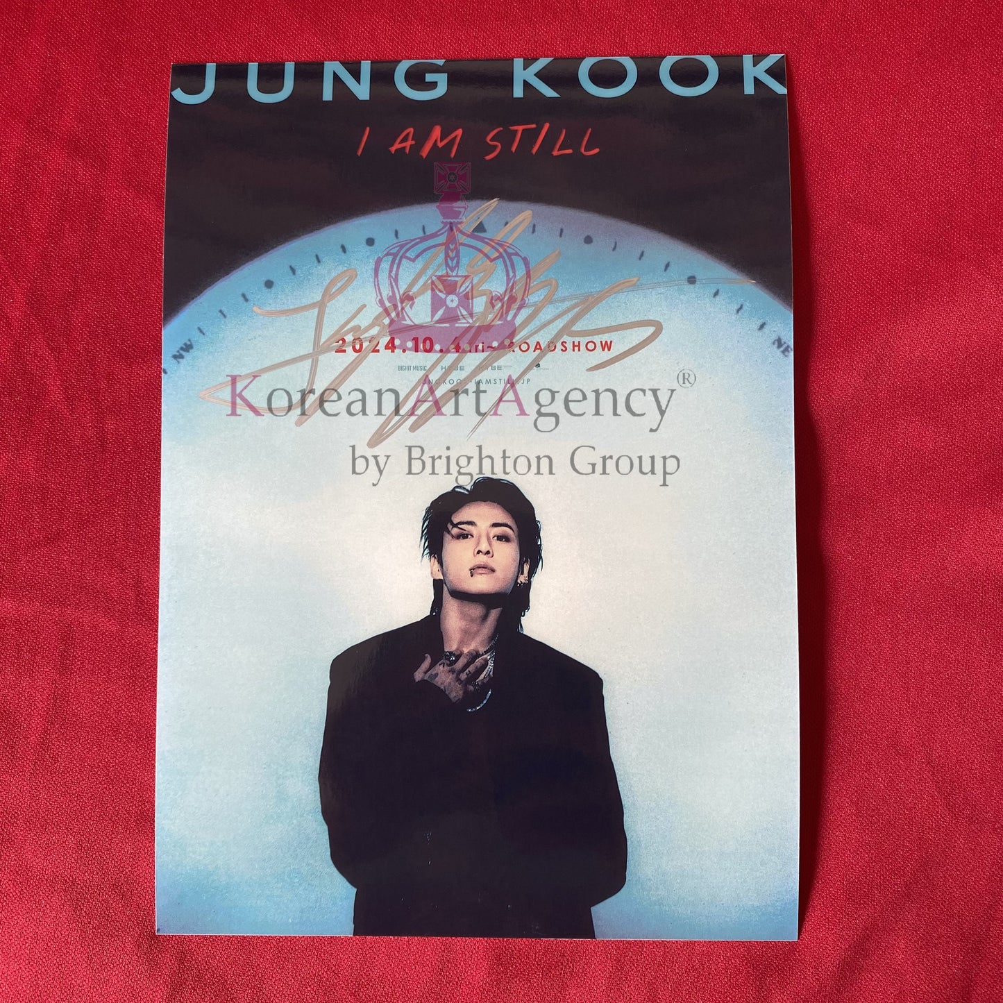 BTS Jungkook 7inches Autograph