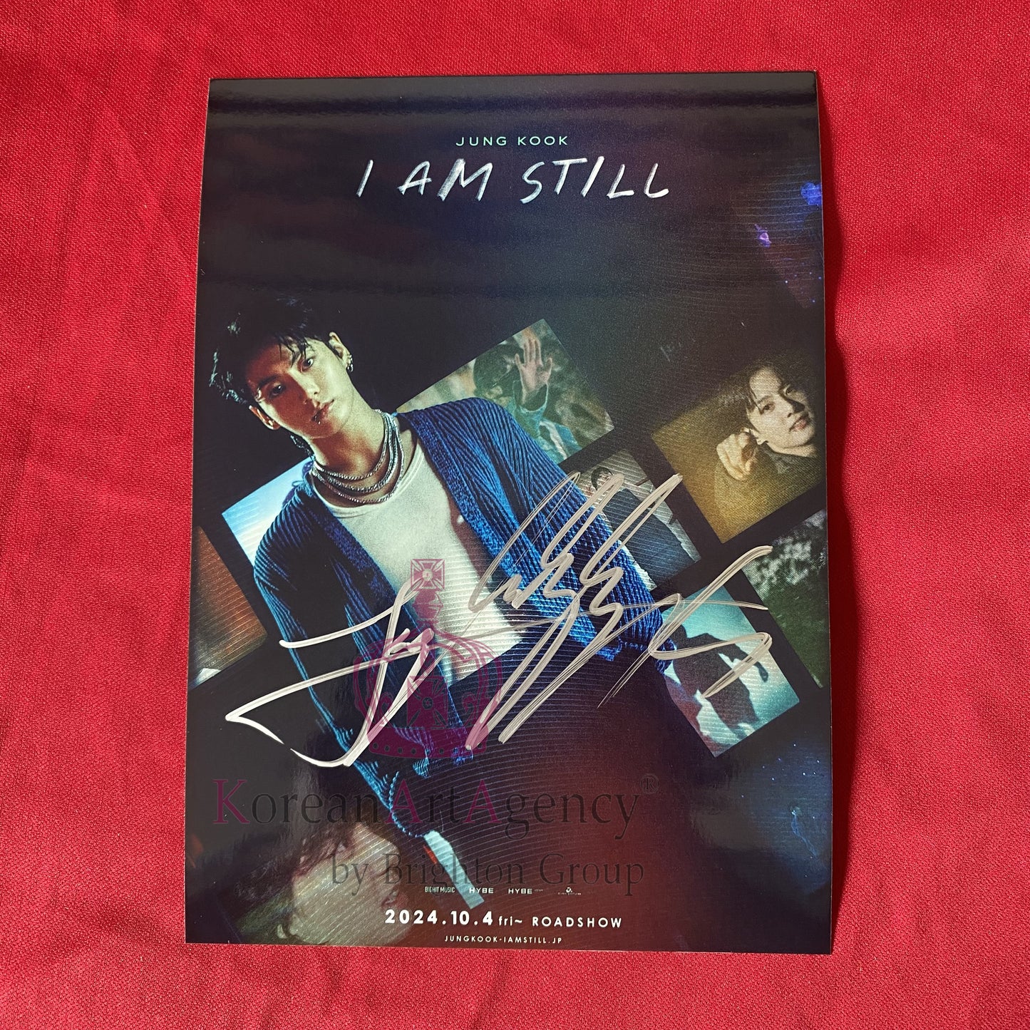 BTS Jungkook 7inches Autograph