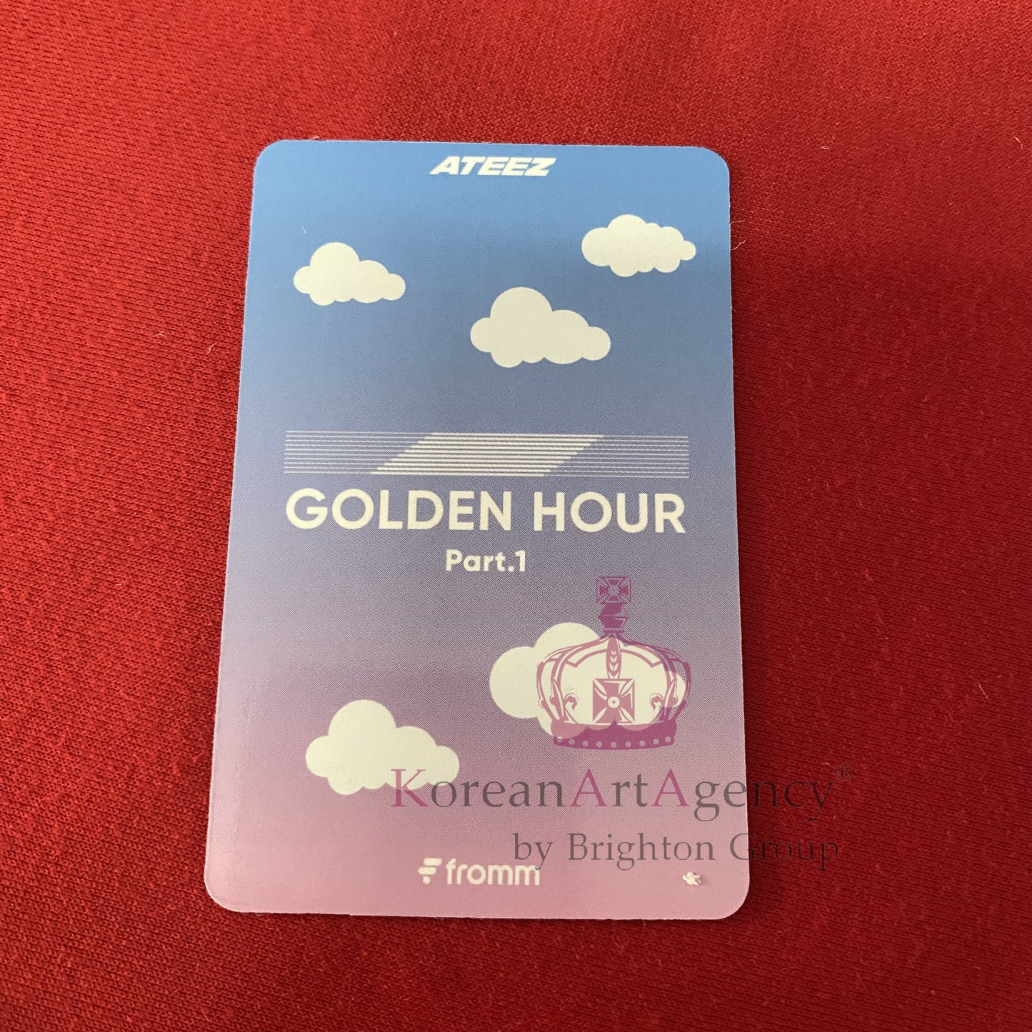 ATEEZ 8pcs Set Photocard Autographs Hongjoong Seonghwa Yunho Yeosang Mingi Wooyoung San Jongho Golden Hour Part 1 Edition