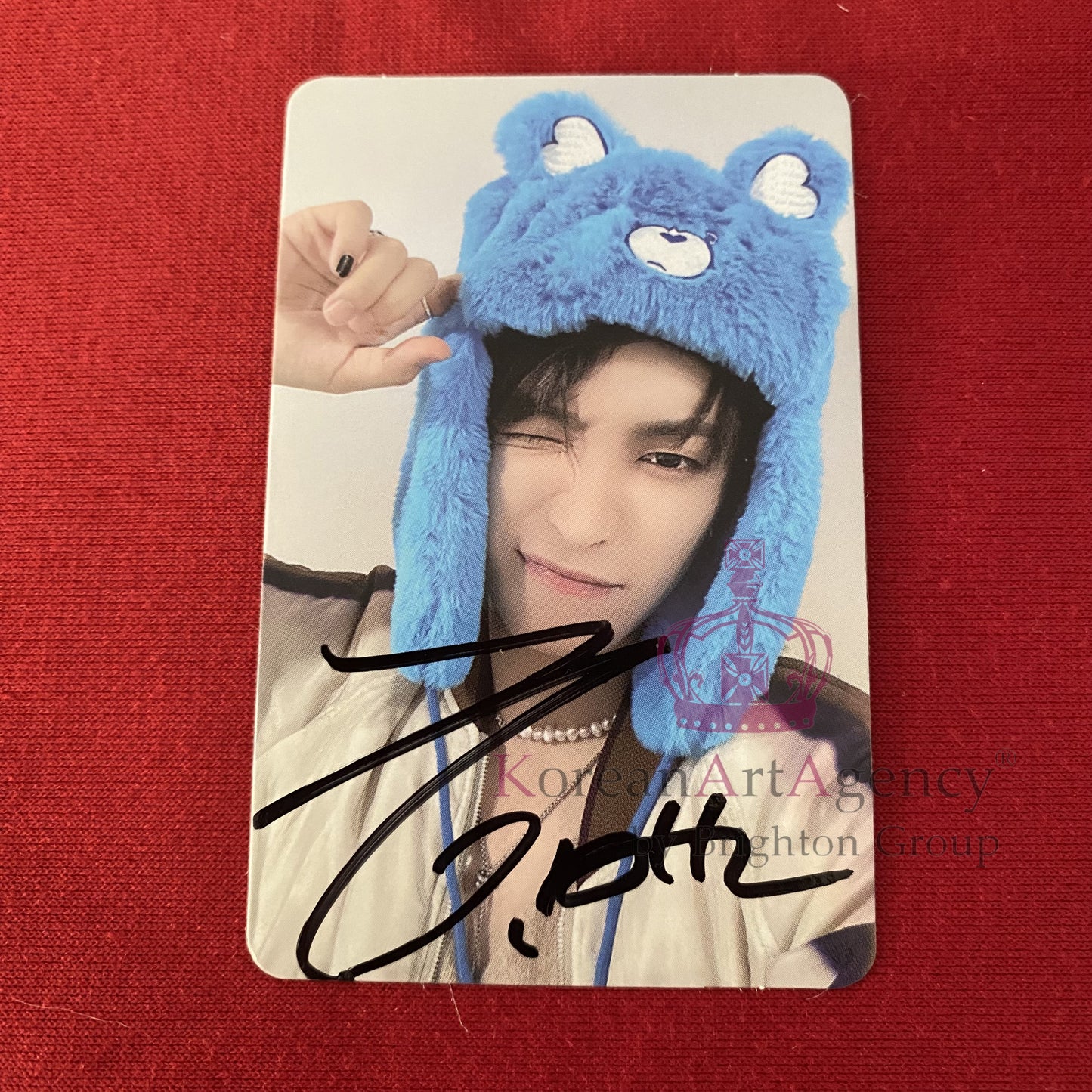 ATEEZ 8pcs Set Photocard Autographs Hongjoong Seonghwa Yunho Yeosang Mingi Wooyoung San Jongho Golden Hour Part 1 Edition