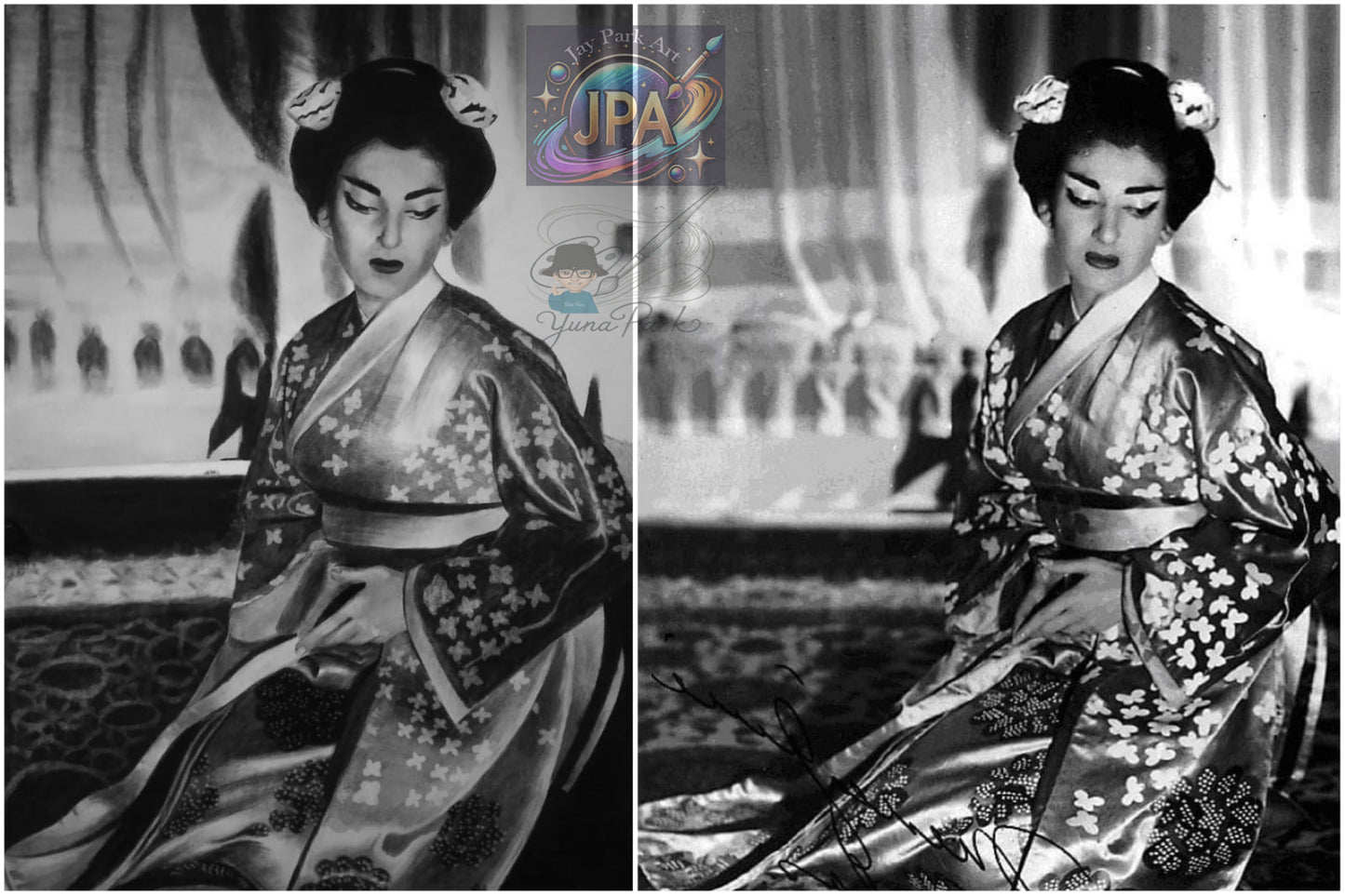 Maria Callas Artwork (30x40 cm)