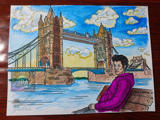 Karan-Saga London Tower Artwork (30x20 cm)