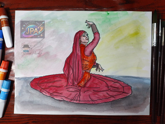 Karan-Saga Artwork – 30x20 cm (Babudesimem)