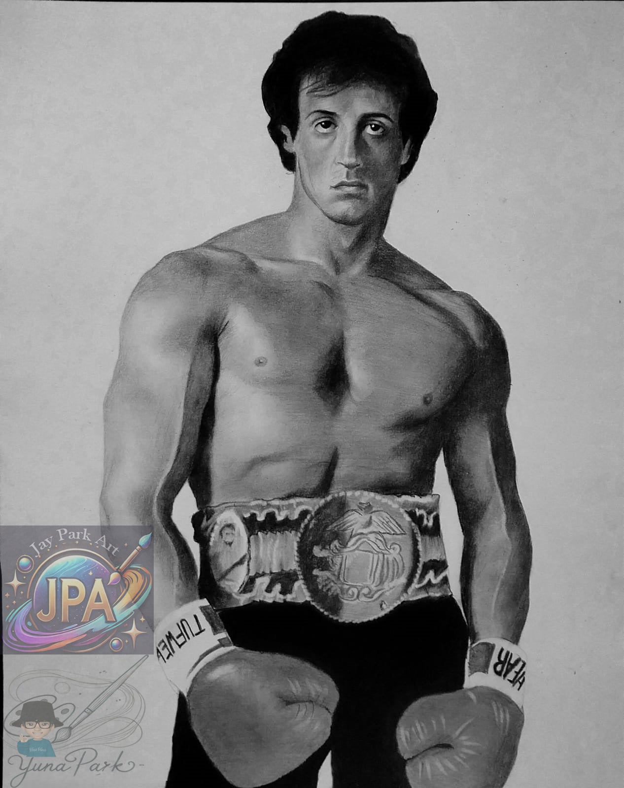 Sylvester Stallone – Rocky Balboa Sketch Art