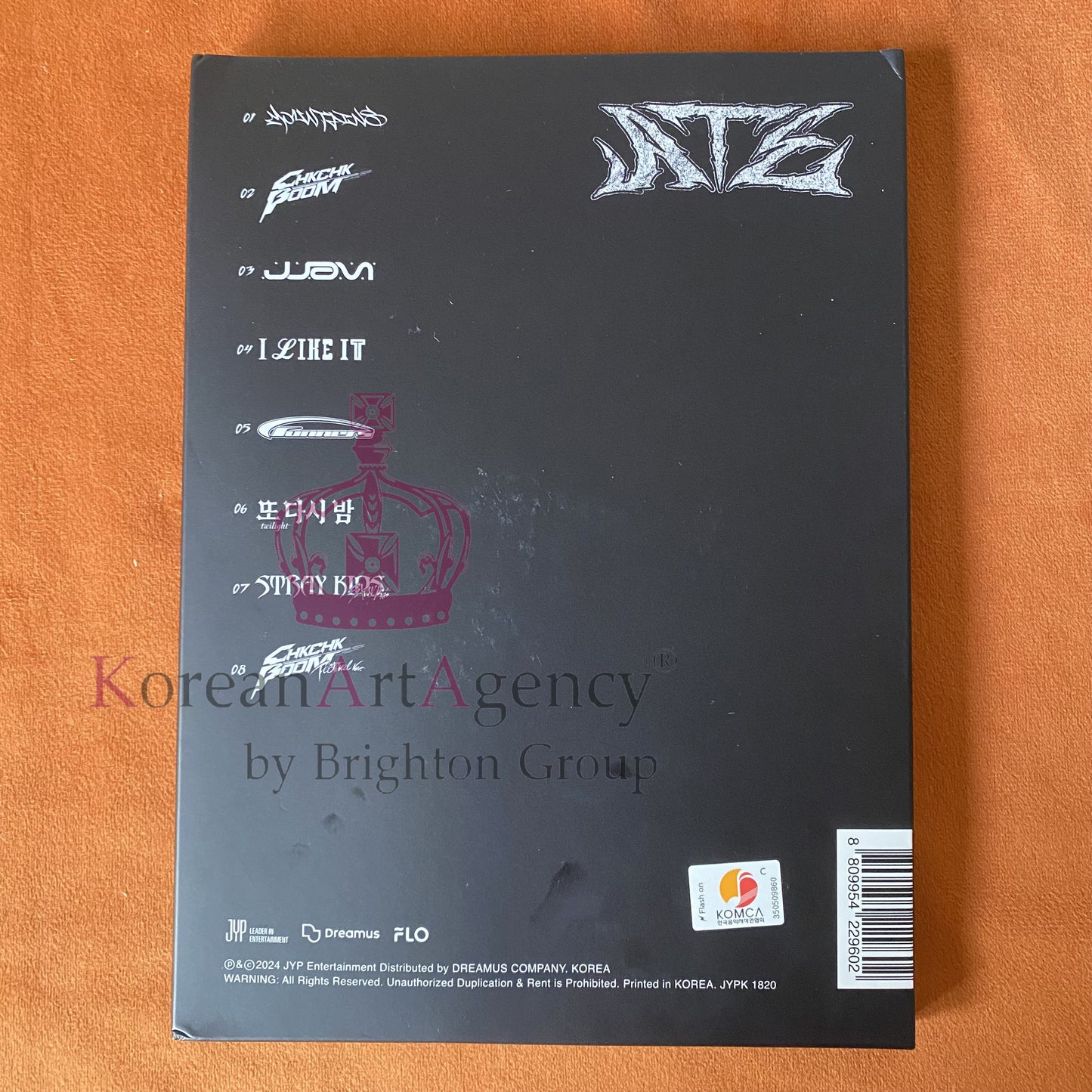 Stray Kids Set ATE Album Chk Chk Ver. and Boom Ver. Set Autographed