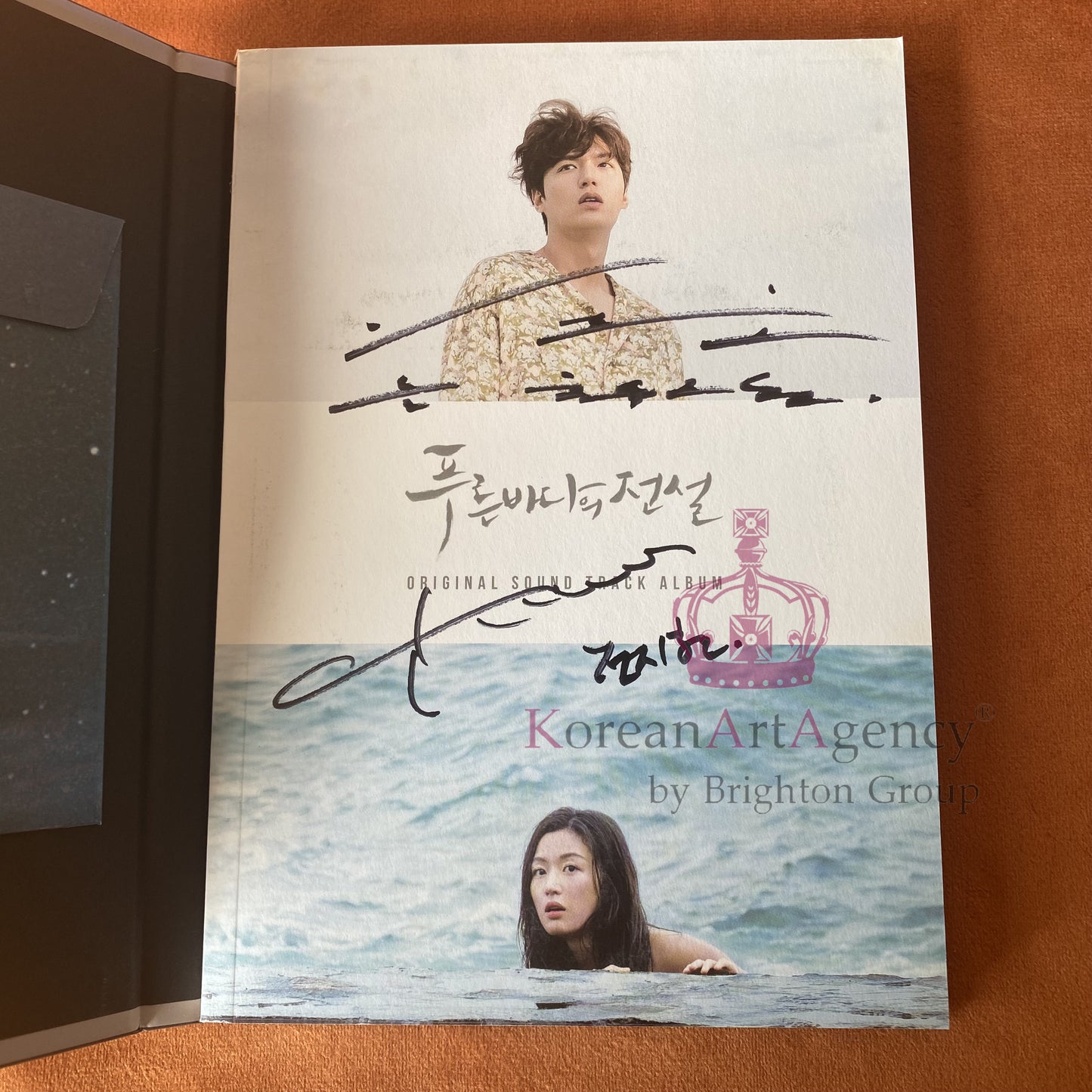Legend of the Blue Sea OST Album Lee Min Ho Gianna Jun Autographed