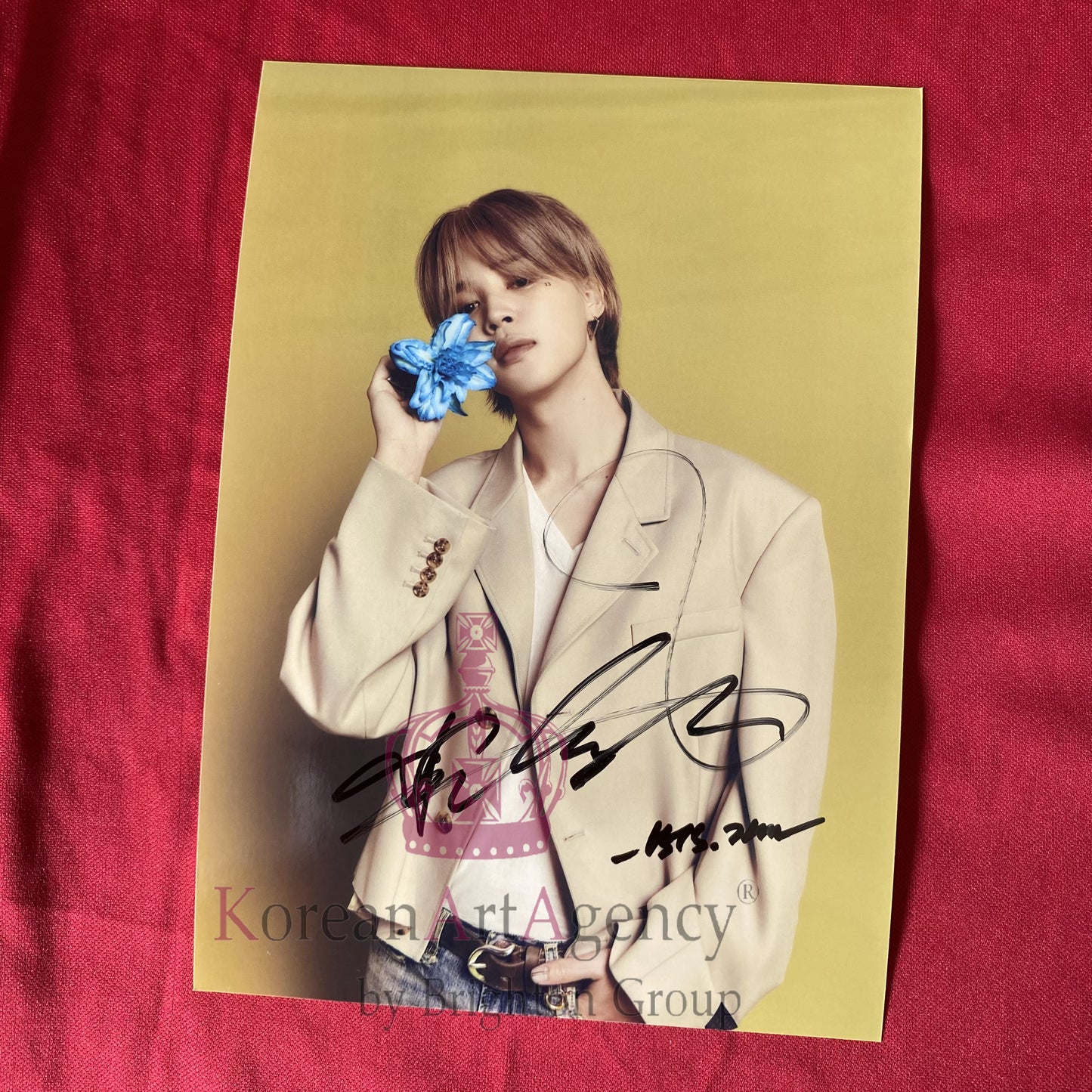 BTS Jimin 7inches Autograph