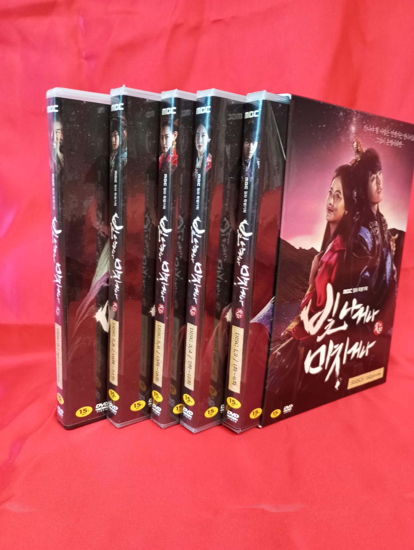 Shine or Go Crazy DVD 9-Disc English Subtitled Korea Version Jang Hyuk Ryu Seung Soo