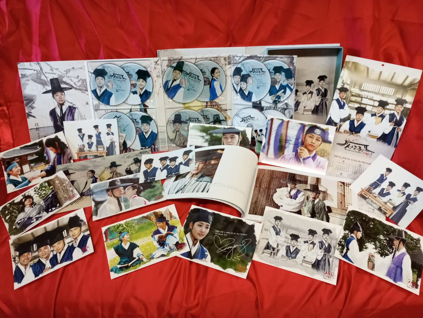 Sungkyunkwan Scandal DVD 12-Disc English Subtitled Director's Cut First Press Limited Edition Park Yoo Chun Park Min Young