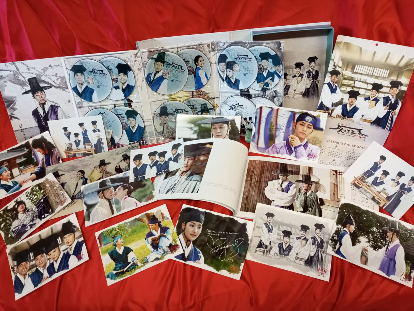Sungkyunkwan Scandal DVD 12-Disc English Subtitled Director's Cut First Press Limited Edition Park Yoo Chun Park Min Young