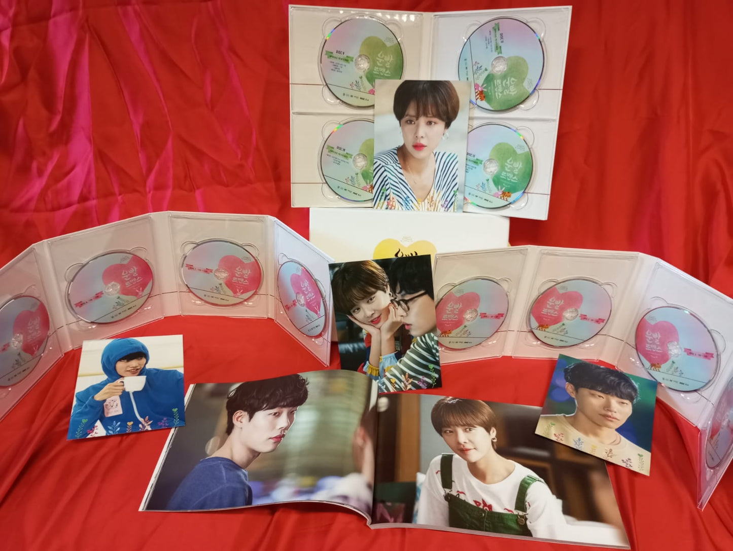 Lucky Romance DVD 12-Disc + Photobook + Postcard Director's Edition English Subtitled Hwang Jung Eum Ryu Jun Yeol