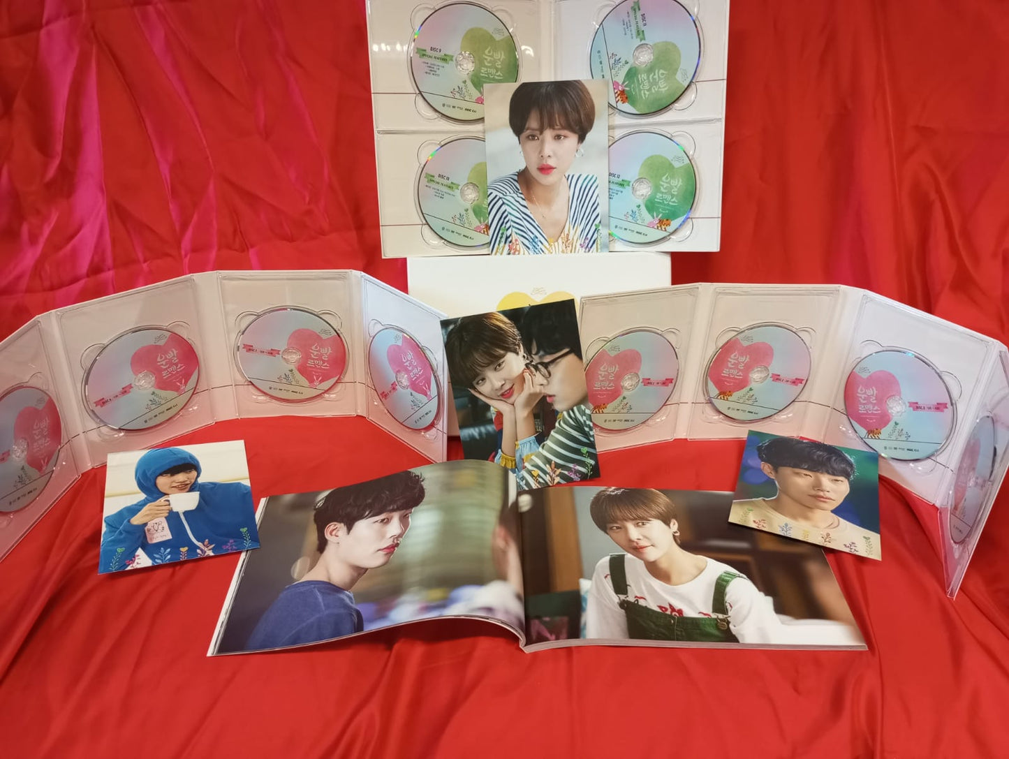 Lucky Romance DVD 12-Disc + Photobook + Postcard Director's Edition English Subtitled Hwang Jung Eum Ryu Jun Yeol