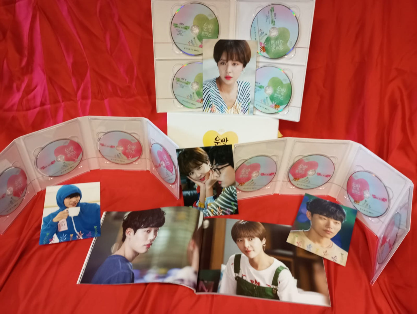 Lucky Romance DVD 12-Disc + Photobook + Postcard Director's Edition English Subtitled Hwang Jung Eum Ryu Jun Yeol