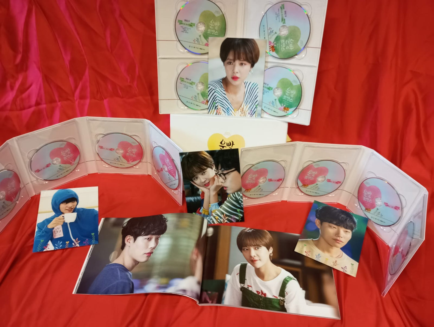 Lucky Romance DVD 12-Disc + Photobook + Postcard Director's Edition English Subtitled Hwang Jung Eum Ryu Jun Yeol