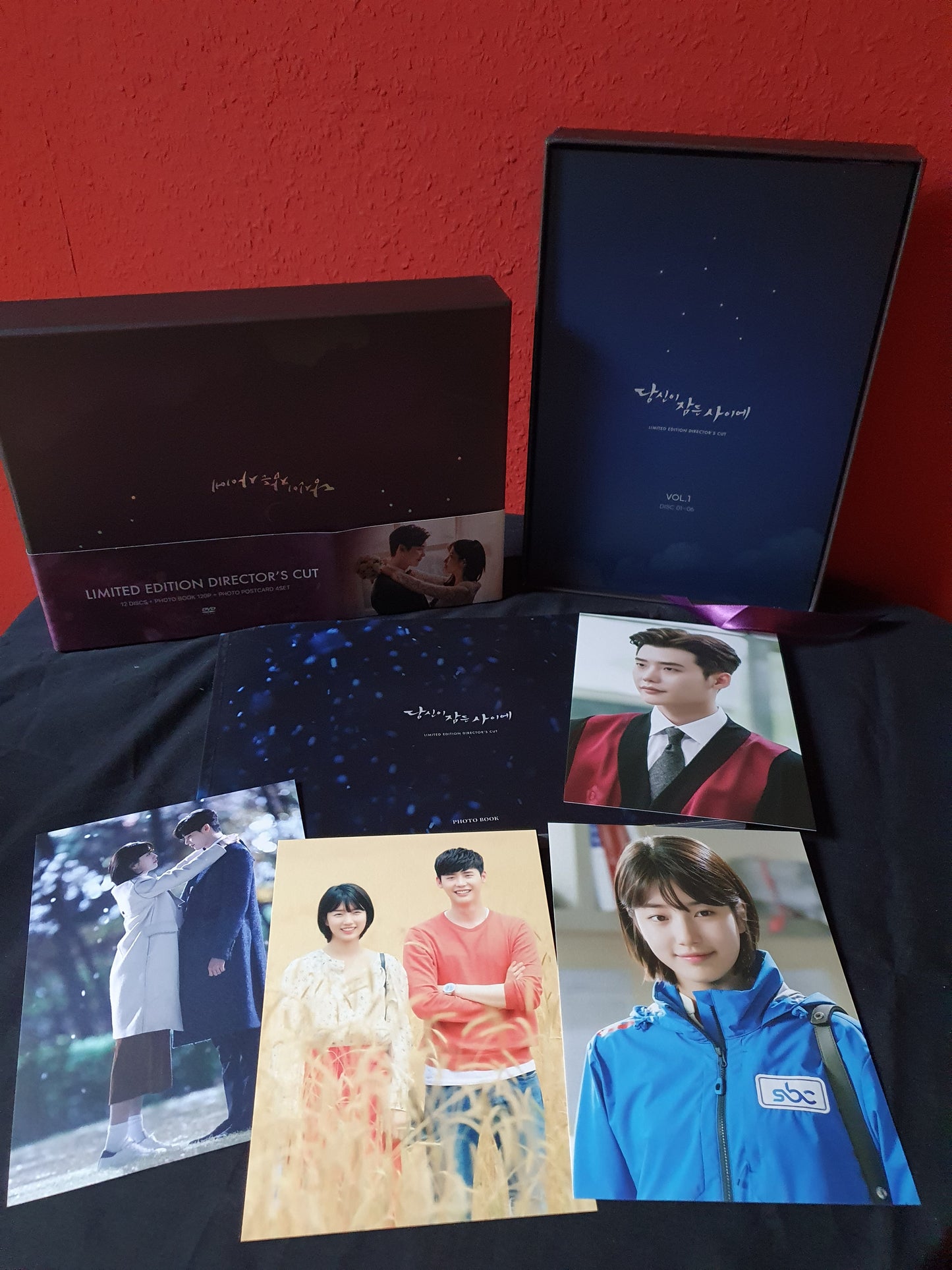 While You Were Sleeping Limited Edition Director's Cut Korean Series DVD (12-Disc) (SBS TV Drama) Lee Jong Suk Bae Suzy