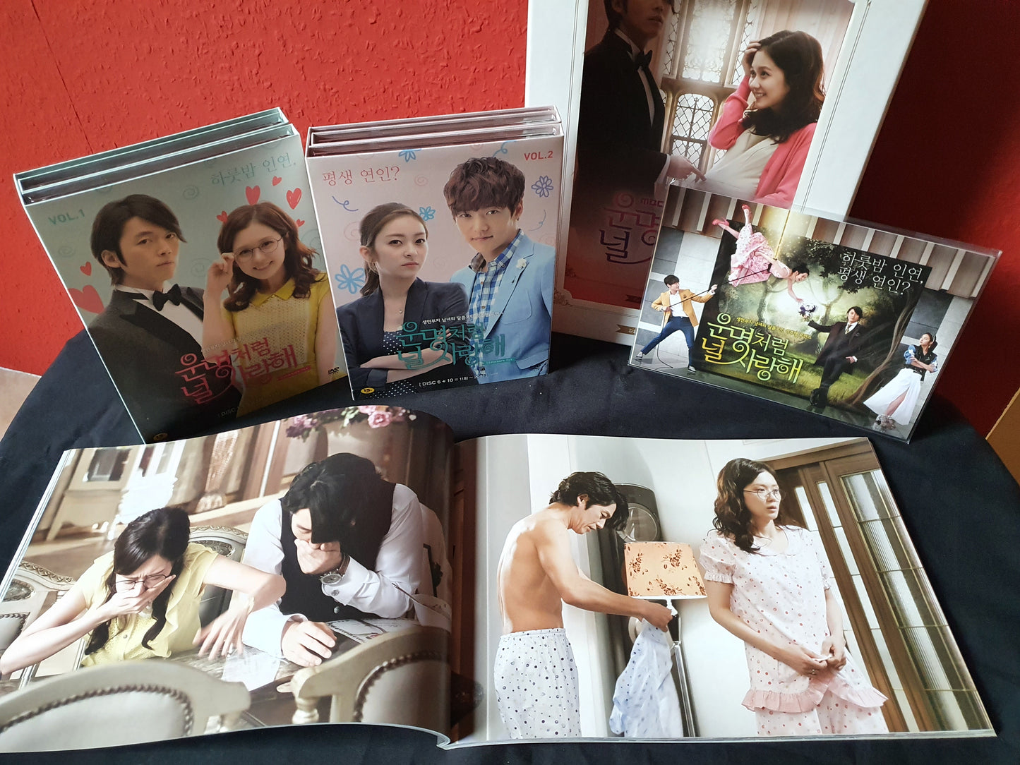 Fated to Love You Korean Series Box Set Director's Cut Limited Edition Autographed Jang Hyuk Jang Na Ra Choi Jin Hyuk