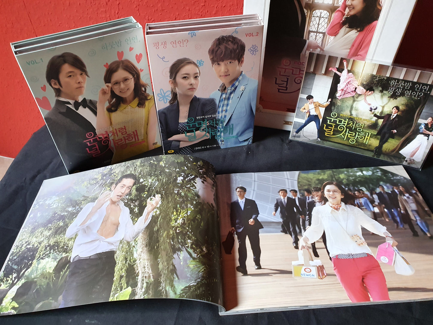 Fated to Love You Korean Series Box Set Director's Cut Limited Edition Autographed Jang Hyuk Jang Na Ra Choi Jin Hyuk