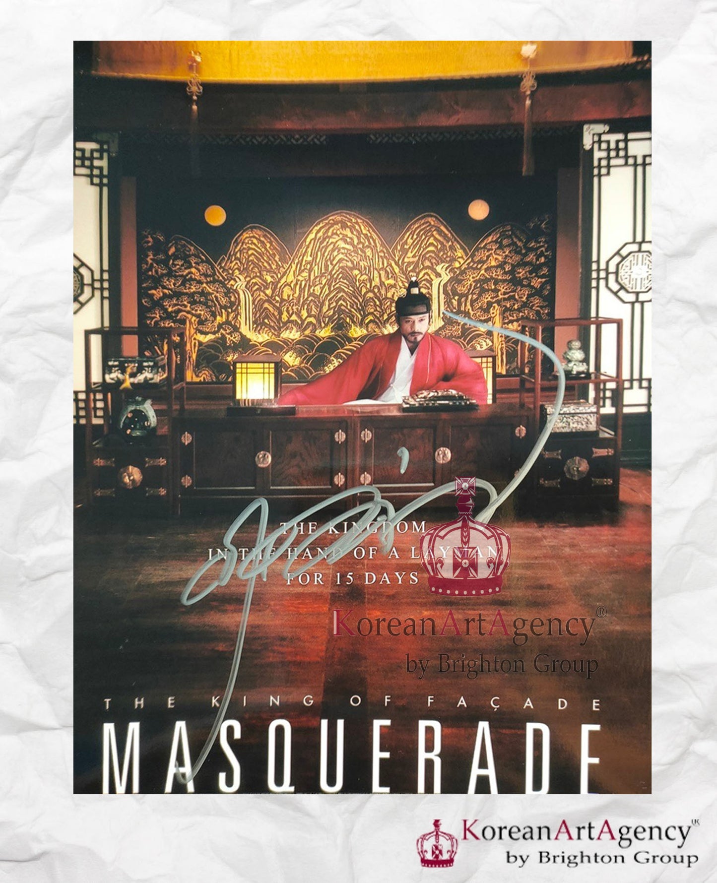 Masquerade Lee Byung Hun Autograph