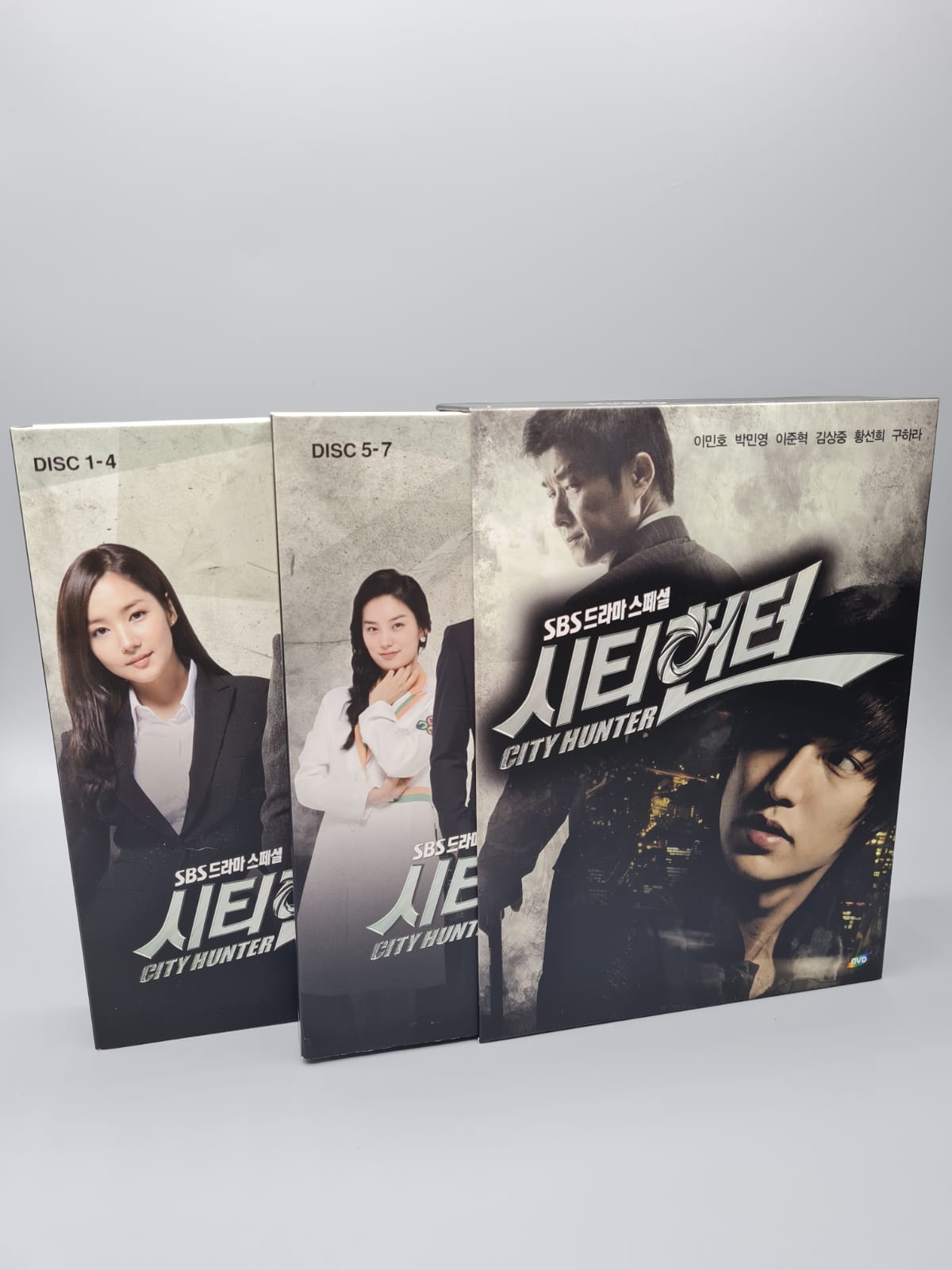 City Hunter Korean Series DVD 7disc English Sub Lee Min Ho Park Min Young