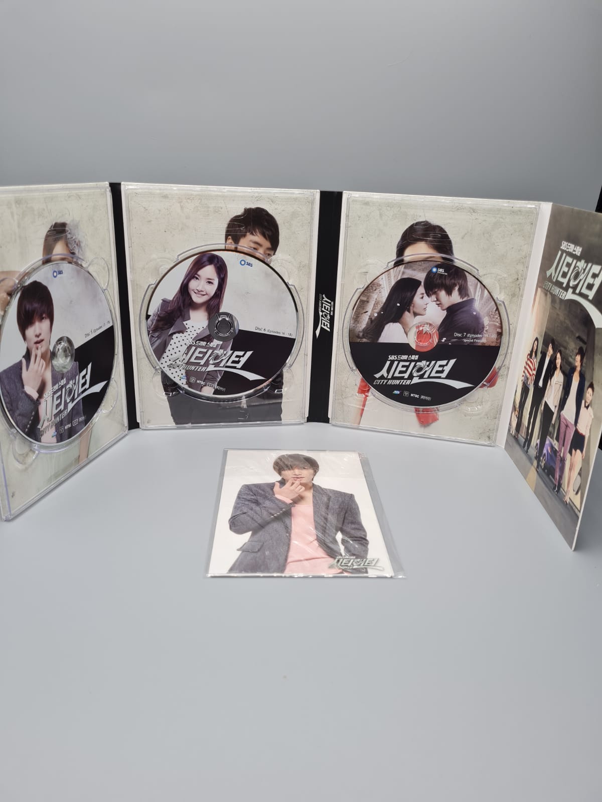 City Hunter Korean Series DVD 7disc English Sub Lee Min Ho Park Min Young