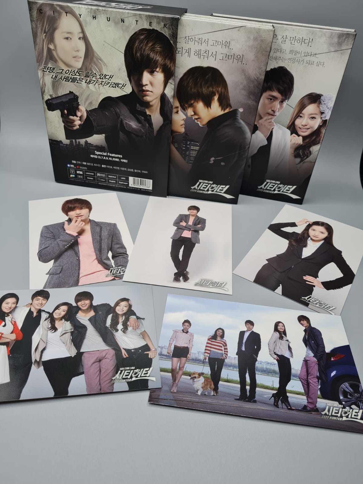 City Hunter Korean Series DVD 7disc English Sub Lee Min Ho Park Min Young