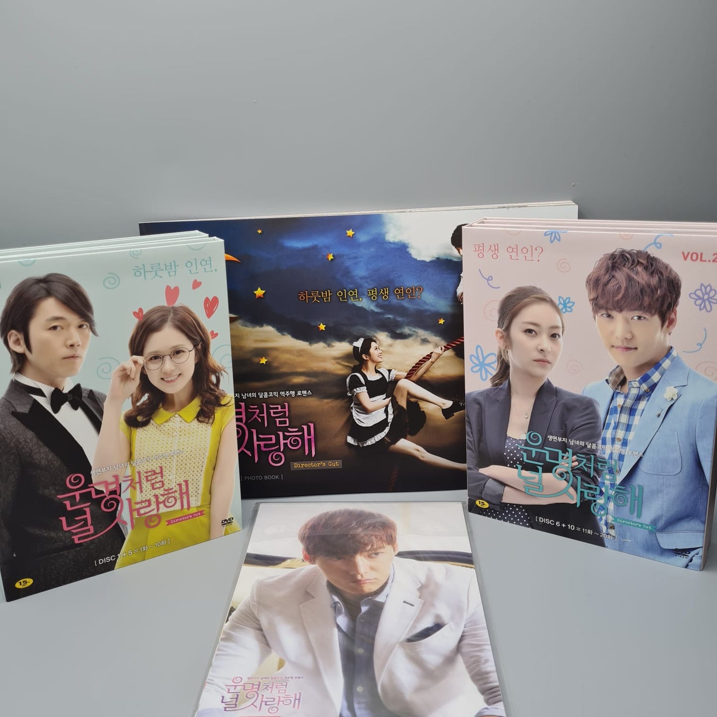 Fated to Love You Korean Series Box Set Director's Cut Limited Edition Autographed Jang Hyuk Jang Na Ra Choi Jin Hyuk