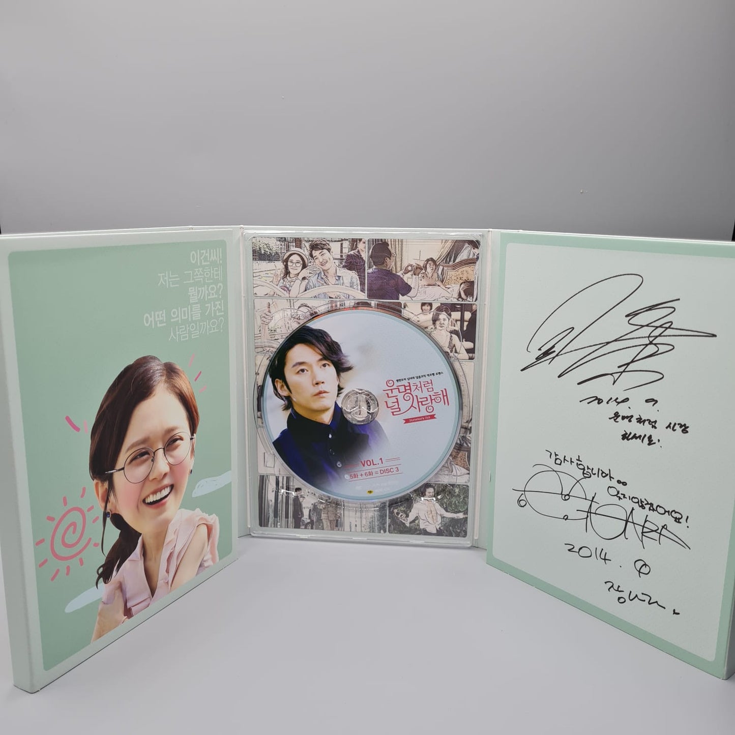 Fated to Love You Korean Series Box Set Director's Cut Limited Edition Autographed Jang Hyuk Jang Na Ra Choi Jin Hyuk