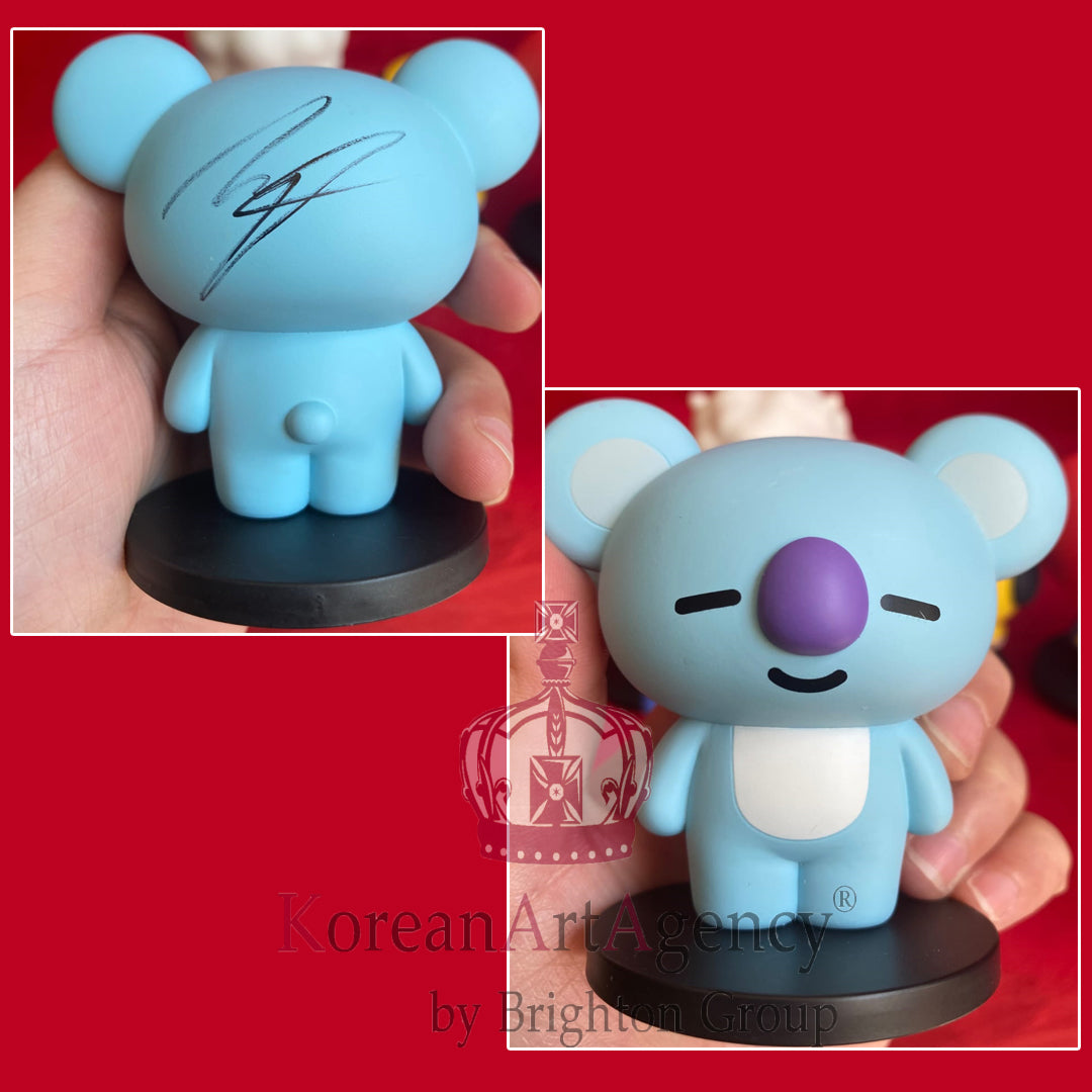 BT21 Action Figures SET 7pcs JHope Jimin V Kim Tae Hyung Jin Jungkook RM Suga Autographed