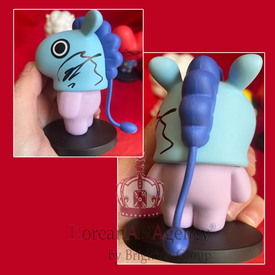 BT21 Action Figures SET 7pcs JHope Jimin V Kim Tae Hyung Jin Jungkook RM Suga Autographed
