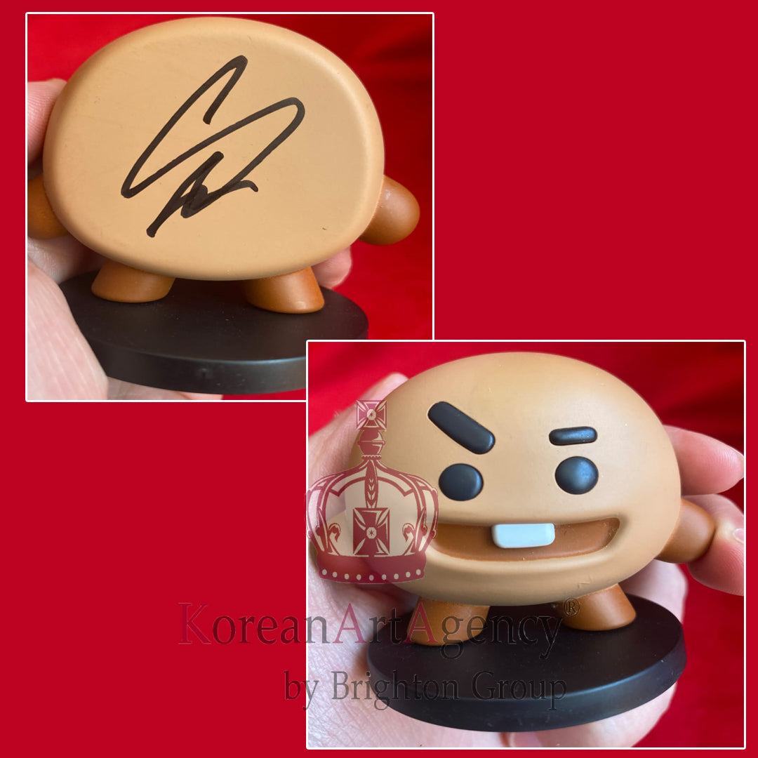 BT21 Action Figures SET 7pcs JHope Jimin V Kim Tae Hyung Jin Jungkook RM Suga Autographed