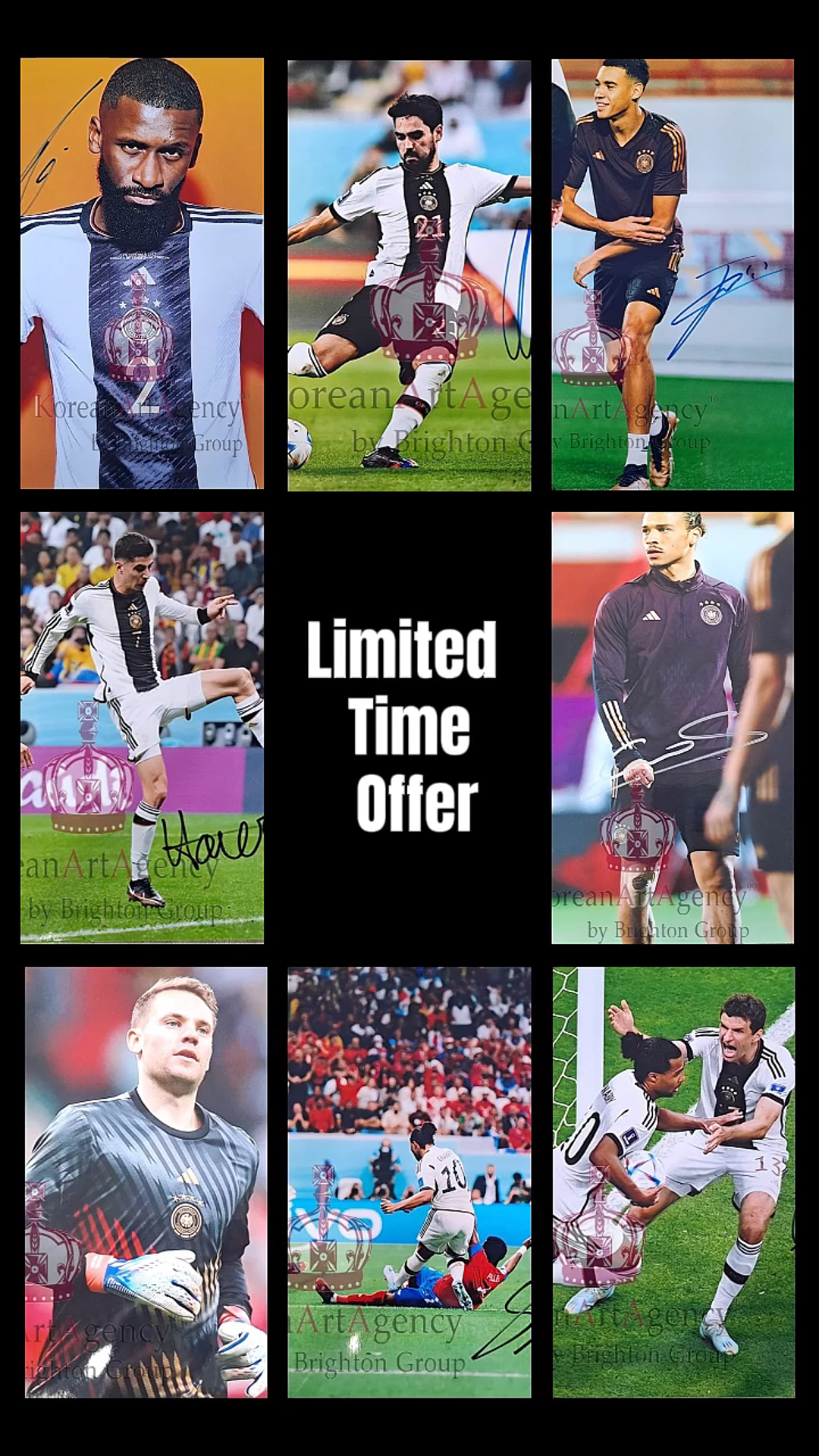 Germany National Team – Official Hand-Signed Autographs ⚽