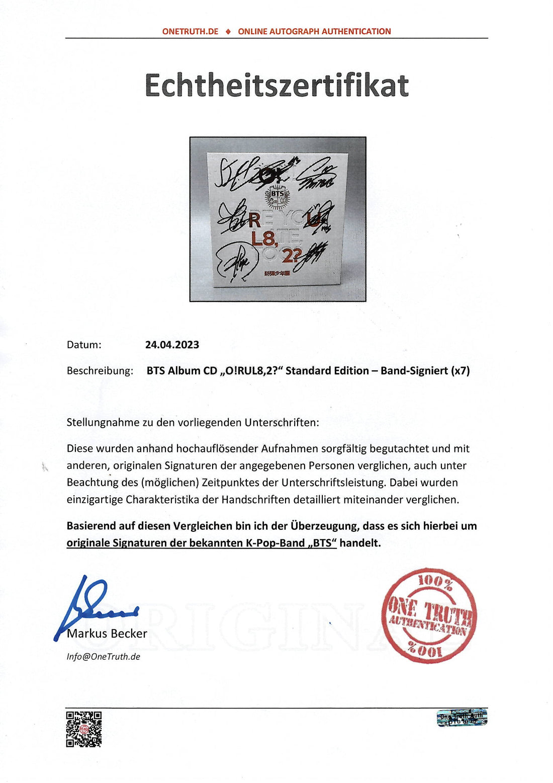 How to Spot Authentic BTS Autographs – The Ultimate Collector's Guide