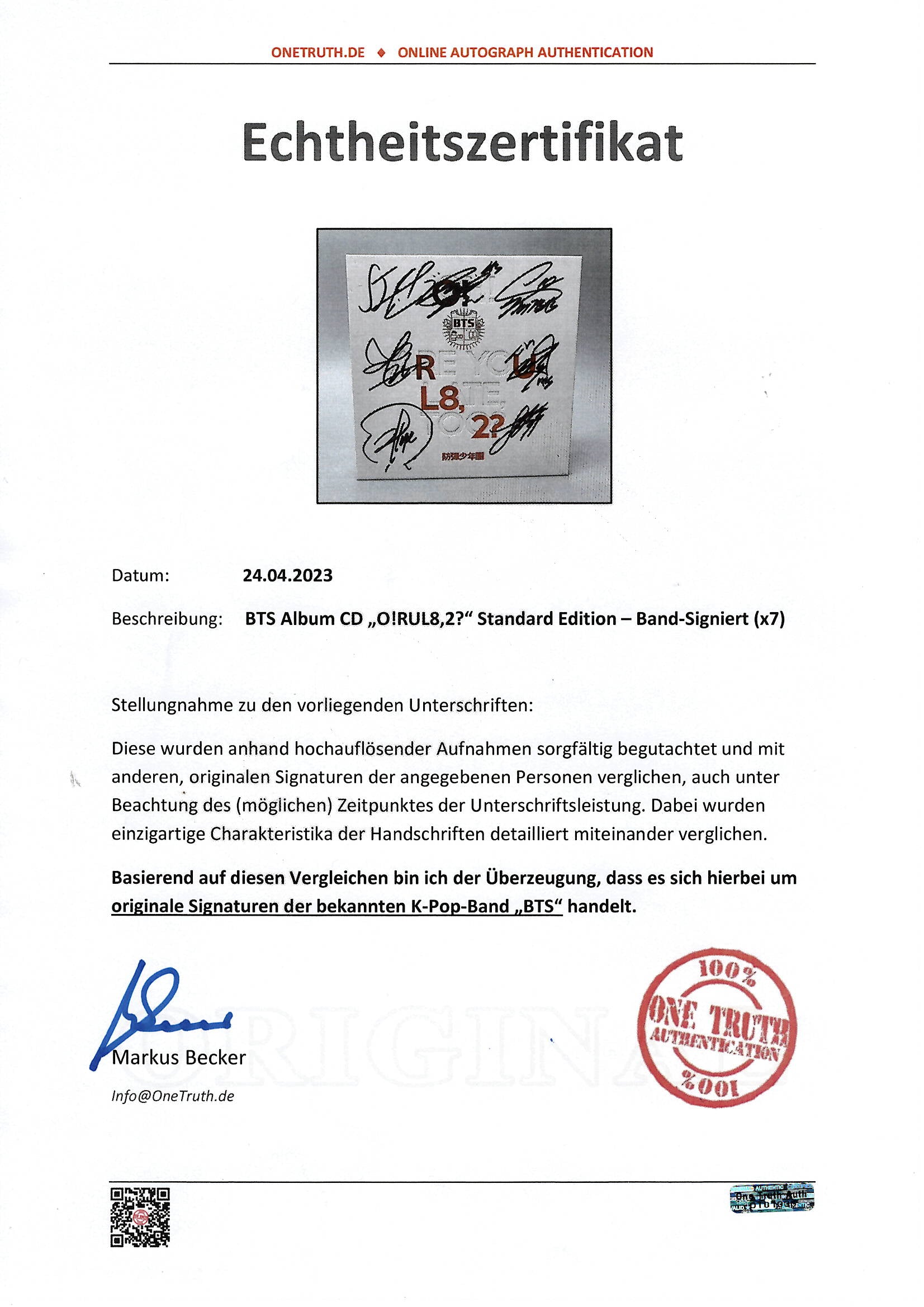 How to Spot Authentic BTS Autographs – The Ultimate Collector's Guide