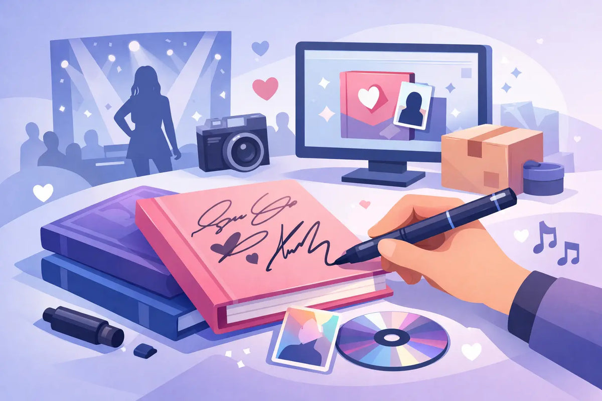 Offiziell handsignierte K-Pop-Alben kaufen
