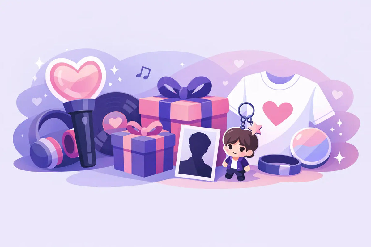 Offizielles K-Pop Merchandise verschenken