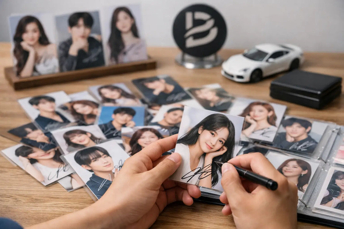 Koreanische Autogrammkarten sammeln richtig
