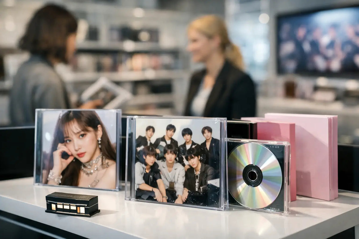 Die Zukunft physischer K-Pop Medien im Handel