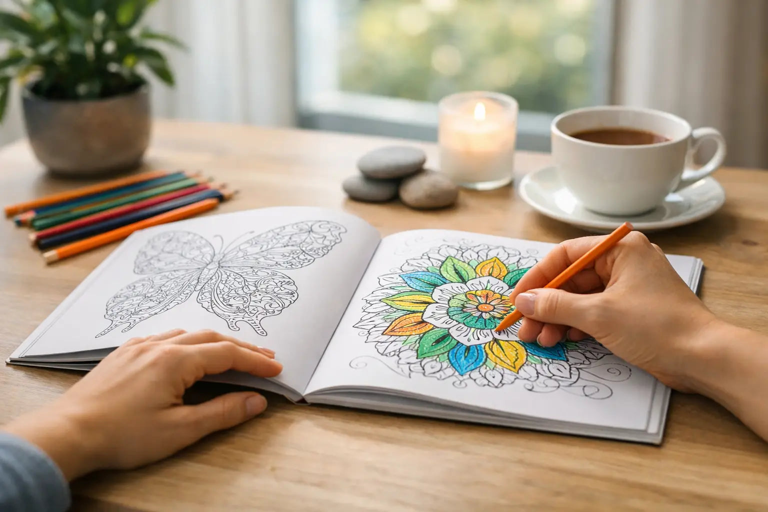 Colouring Books for Quiet, Creative Time