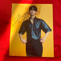 ⭐ Kim Soo Hyun 10-Inch Autograph – Limited Edition Signed Photo Collectible