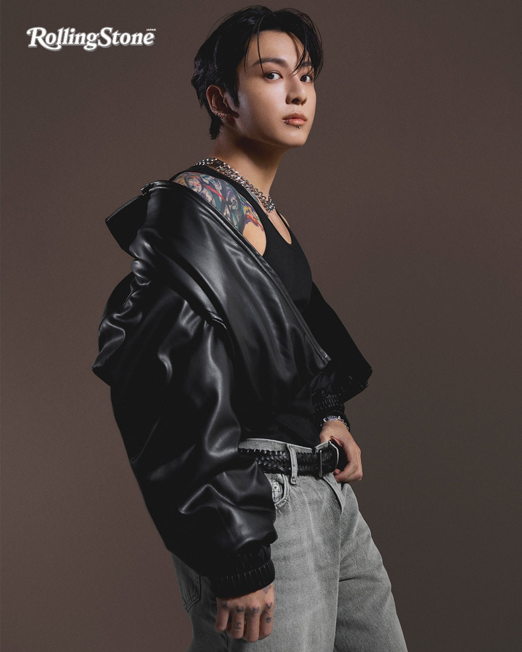 BTS Jungkook Autograph – Authentic 10-Inch Signed Photo | ROLLING STONE SHOOTING 012026